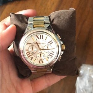 Michael kors two toned watch!